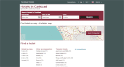 Desktop Screenshot of carlsbad-hotels.com